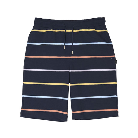 Marty Yarn Dye Stripe Shorts // Navy Blazer (XS)