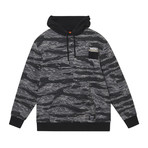 Mike Tiger Camo Hoodie // Black (M)