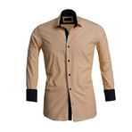 Reversible French Cuff Dress Shirt // Copper (2XL)