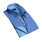 Reversible Cuff French Cuff Dress Shirt // Sky Blue (XL)