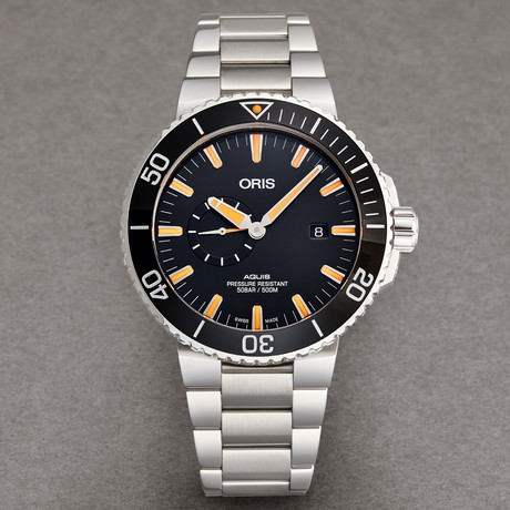 Oris Aquis Automatic // 01 743 7733 4159-07 8 24 05PEB // Store Display