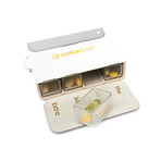 Nokabox Weekly Pill Organizer // Once A Day (Gold)
