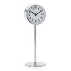 Radius Tabletop Alarm Clock On Stand (White)