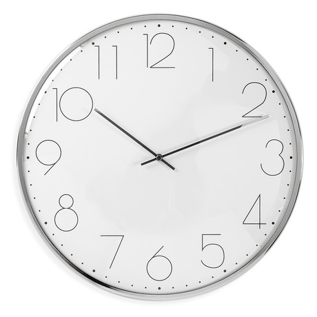 Trim Watch Face Clock (Silver)