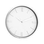 Lino 12" Sweep Motion Clock (Black)