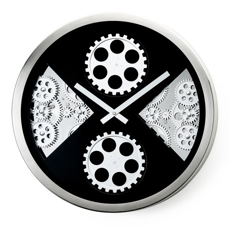 Industry Section Gear Wall Clock