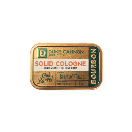 Solid Cologne // Bourbon