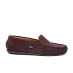 Vamp Mocassin // Suede // Wine (40)