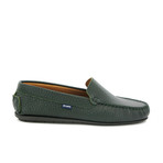 Vamp Mocassin // Leather // Green (41)