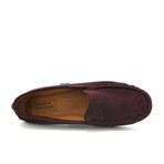 Vamp Mocassin // Suede // Wine (40)