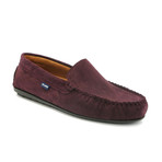 Vamp Mocassin // Suede // Wine (40)