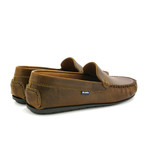 Vamp Mocassin // Leather // Camel (39)