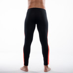 Hard Core // HHH X Tights // Orange + Black (L)