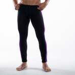 Hard Core // HHH X Tights // Purple + Black (L)