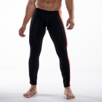 Hard Core // HHH X Tights // Orange + Black (M)