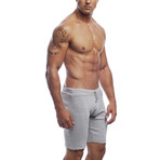 Go Softwear // L.A. Wash Cut-off Short // Heather Gray (M)