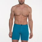 Go Softwear // Havana 5 Pocket Short // Blue (M)