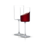 JoyJolt Claire Red Wine Glasses // 14 oz // Set of 2