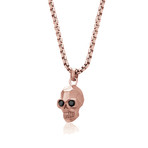 Skull Pendant Necklace // 24" (Stainless Steel)