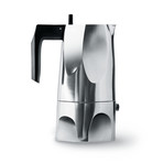 Ossidiana Espresso Coffee Maker // Stainless Steel (3 Cup)