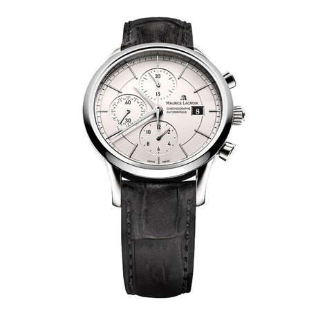 Edox Les Classiques Chronograph Automatic // LC6058-SS001-130-1 // Store Display