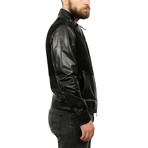 Marcus Leather Jacket // Black (L)