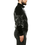 Alex Leather Jacket // Black (L)