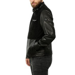 Derek Leather Jacket // Black (2XL)