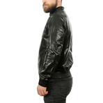 Karev Leather Jacket // Black (L)