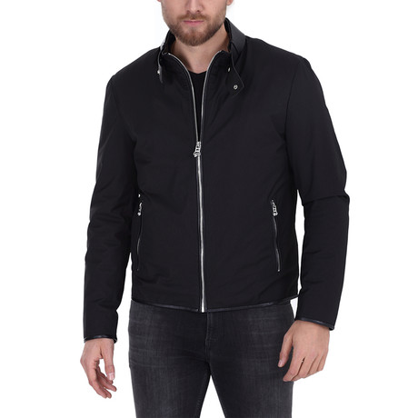 Altman Waterproof Leather Jacket // Black (XS)