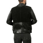 Marcus Leather Jacket // Black (3XL)