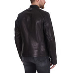 Arizona Leather Jacket // Black (XL)