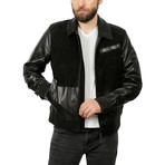 Marcus Leather Jacket // Black (XL)