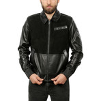 Marcus Leather Jacket // Black (M)