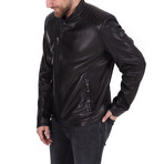 Arizona Leather Jacket // Black (XL)