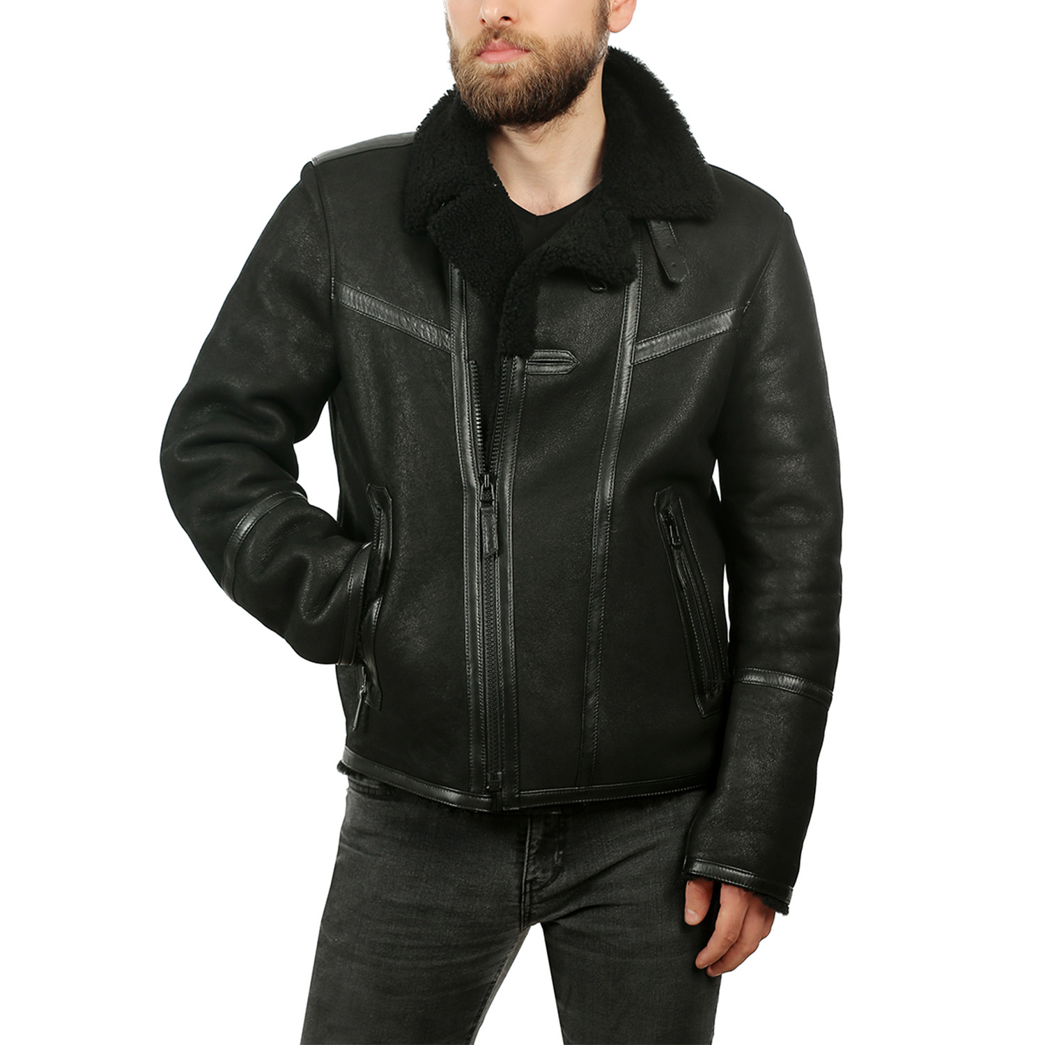 Velez Leather Jacket // Black (XS) - Franko Armondi - Touch of Modern