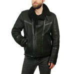 Velez Leather Jacket // Black (S)