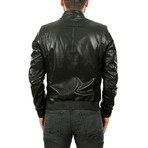 Karev Leather Jacket // Black (L)