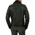 Velez Leather Jacket // Black (L)