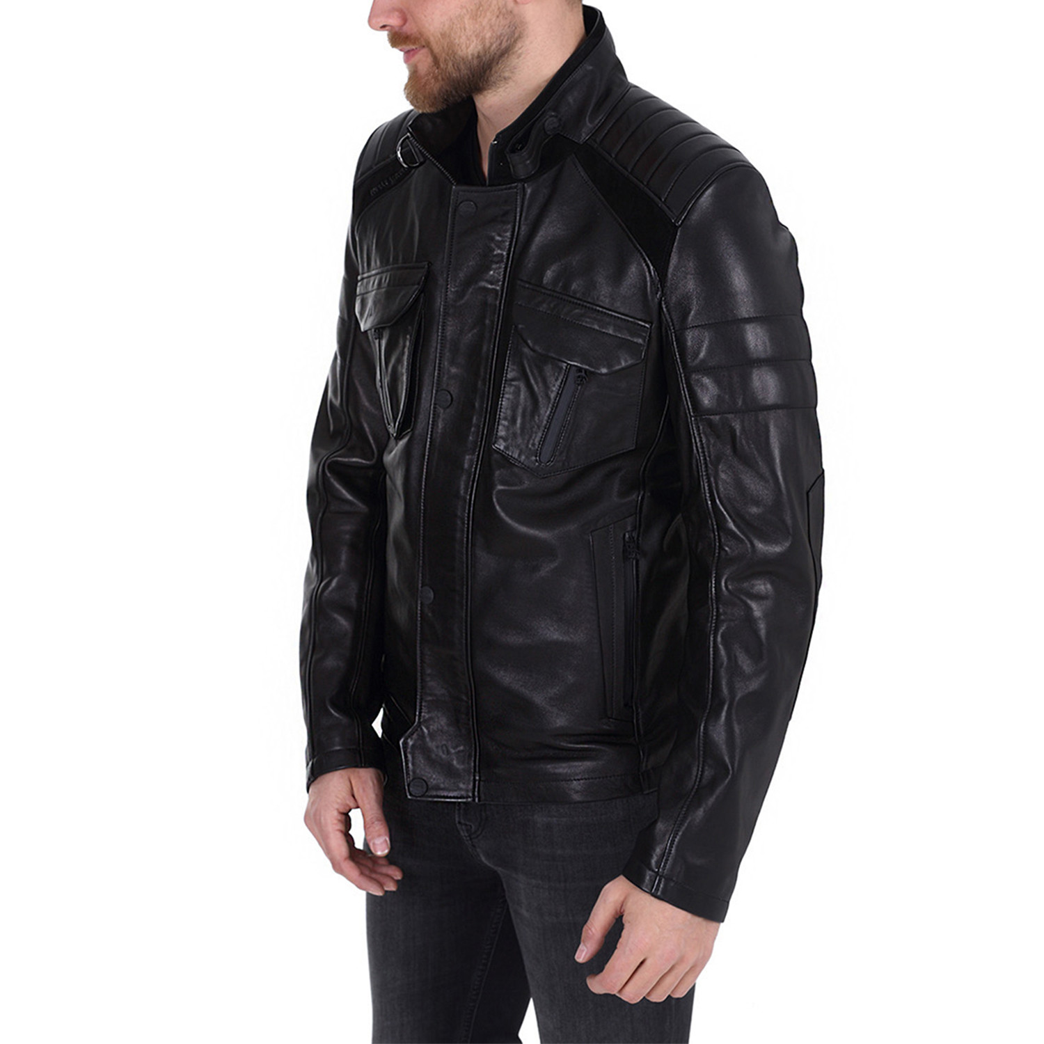 Drew Leather Jacket // Black (XS) - Franko Armondi - Touch of Modern