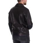 Harold Leather Jacket // Black (M)