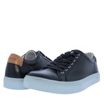 NM01 Leather Low-Rise Sneaker // Black (Euro: 47)