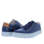 NM01 Leather Low-Rise Sneaker // Ink Navy (Euro: 44)