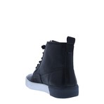QM80 Leather Mid-Rise Sneaker // Black (Euro: 40)