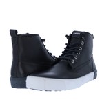 QM80 Leather Mid-Rise Sneaker // Black (Euro: 40)
