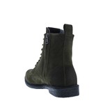 QM23 Suede Leather Zipper High Boots // Hunting Green (Euro: 44)
