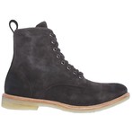 QM23 Suede Leather Zipper High Boots // Bitter Chocolate (Euro: 46)