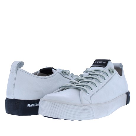 PM66 Leather Low-Rise Sneaker // White (Euro: 40)