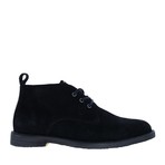 QM82 Leather Mid-Rise Sneaker // Black (Euro: 47)