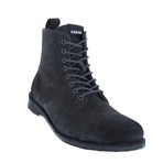 QM23 Suede Leather Zipper High Boots // Off Blue (Euro: 43)